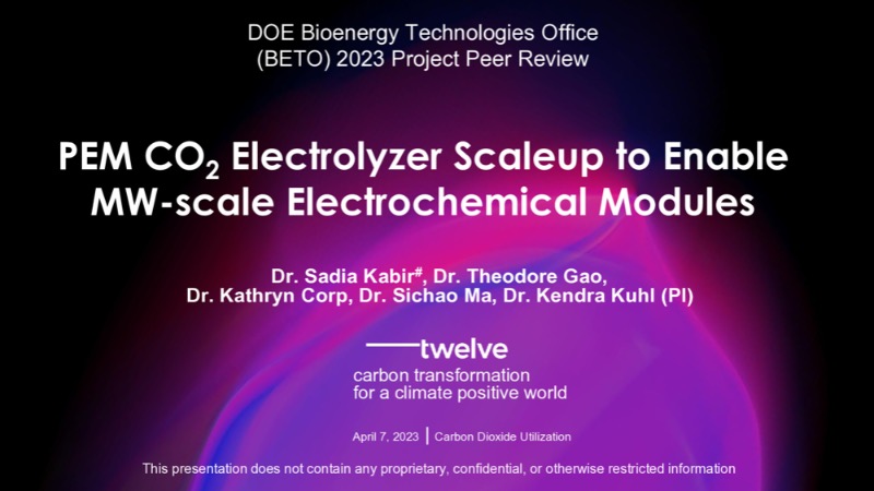 The Digest’s 2024 Multi-Slide Guide to PEM CO2 Electrolyzer Scale-up